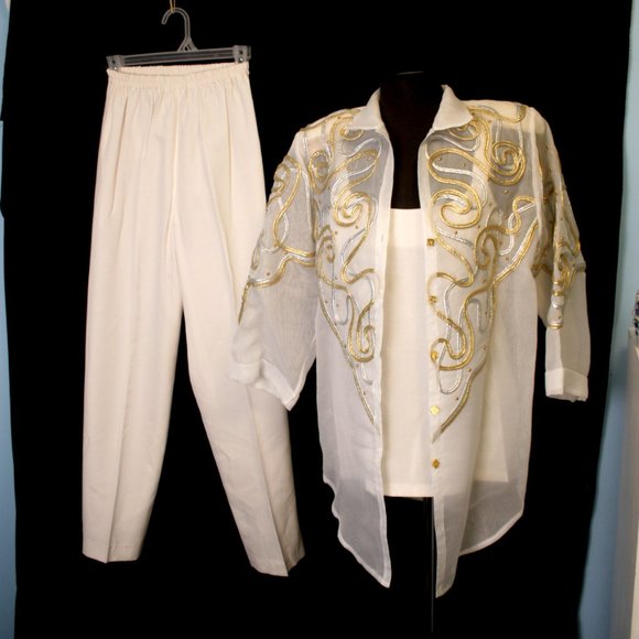 3 Piece Pant Suit - Picture 3 of 5